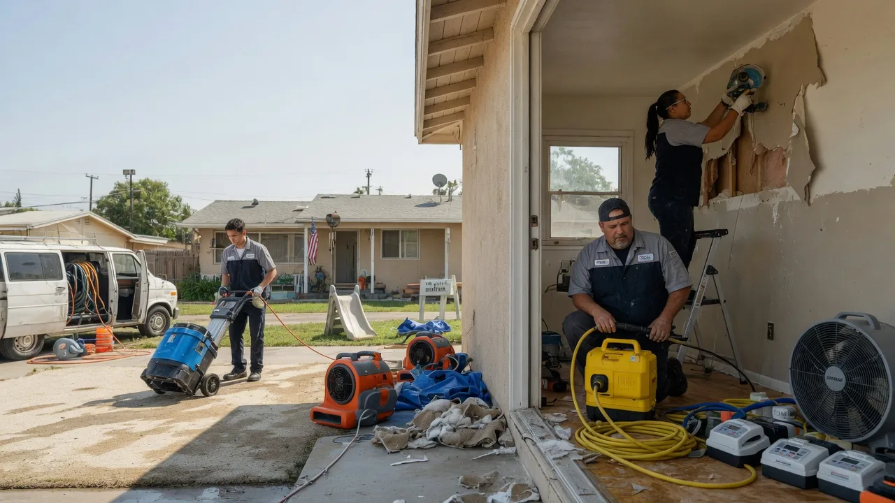 Water Damage Restoration in Santa Maria, TX near me